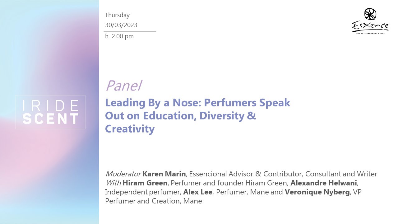 Leading by a Nose: Perfumers speak out on education, diversity & creativity