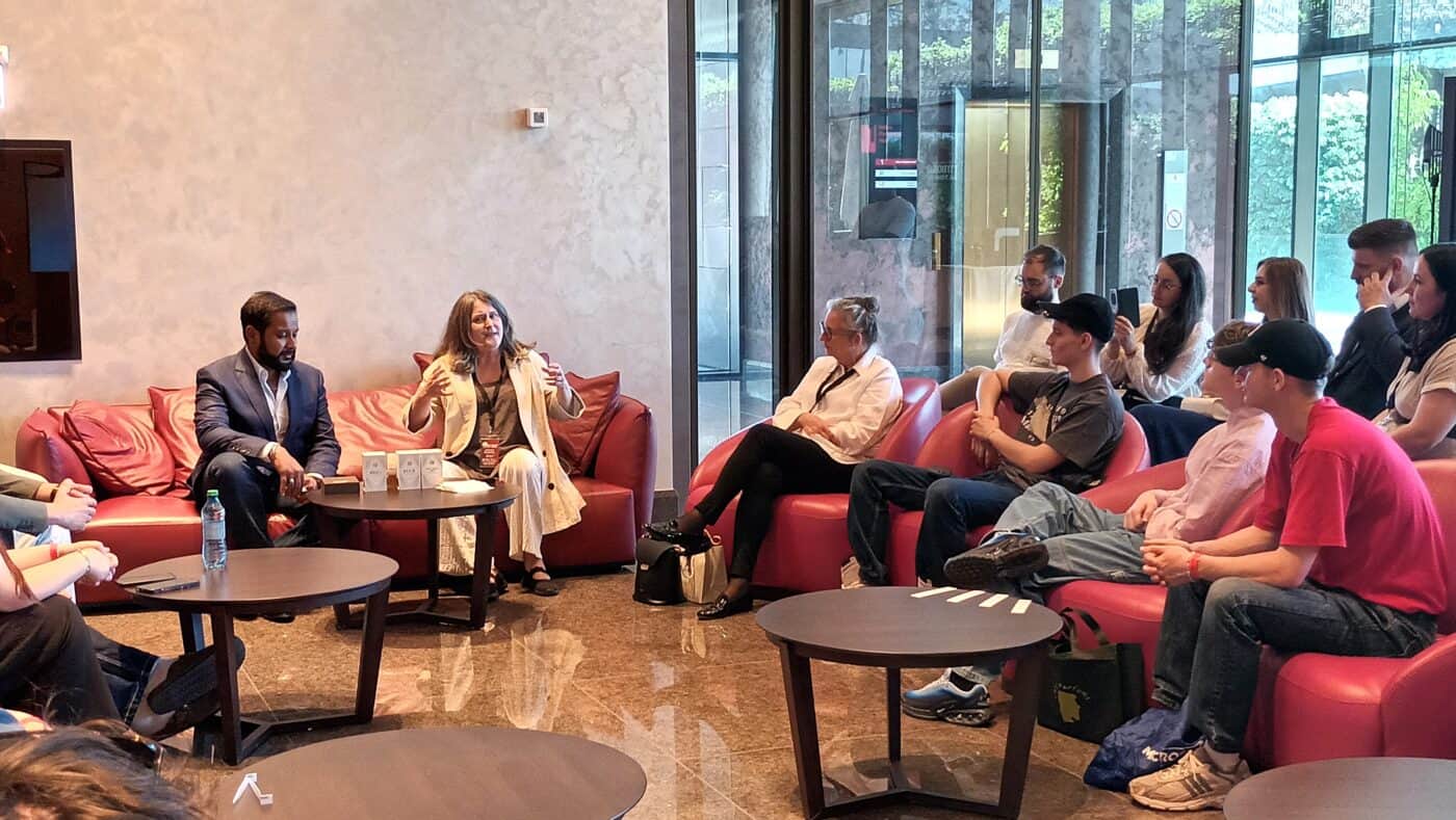 "Let's talk perfume" round table - Sultan Pasha, Elena Cvjetković and the visitors 2 20250531 161336 1