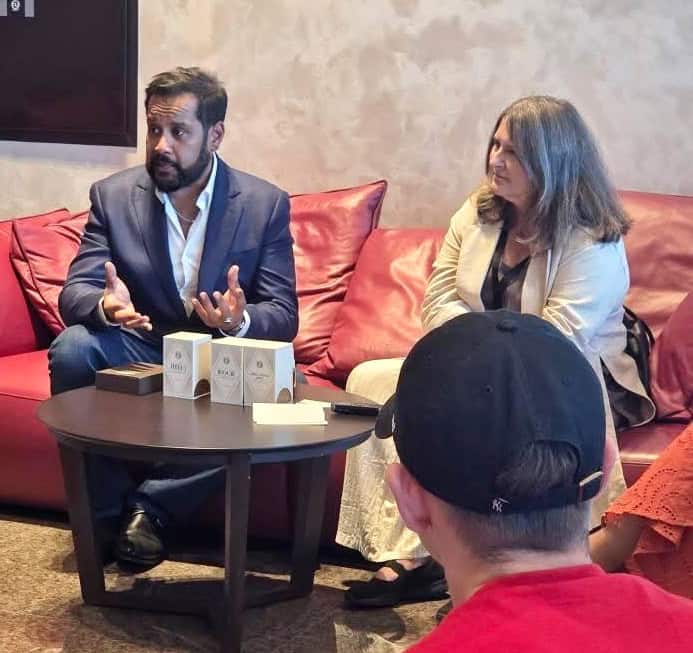 "Let's talk perfume" round table - Sultan Pasha, Elena Cvjetković and the visitors 1 IMG 20250606 171001 108